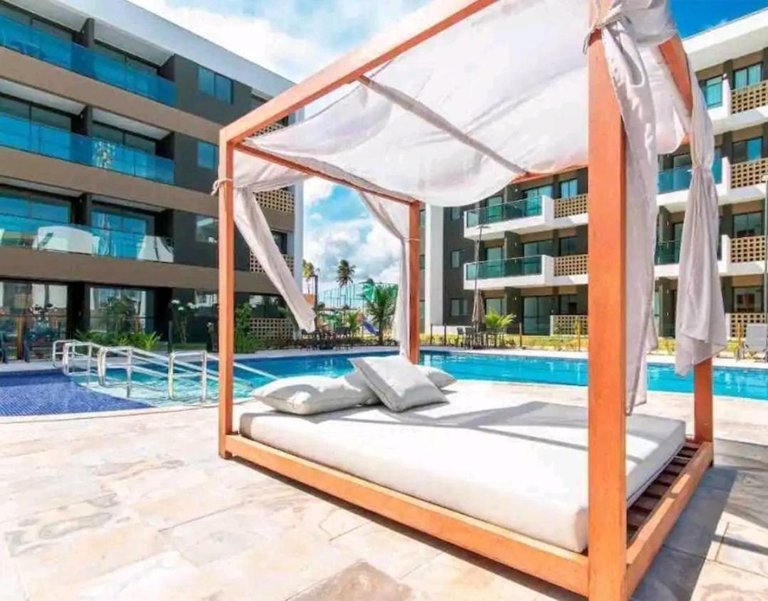 Flat Luxo No Mana Beach Em Muro Alto 4 Pessoas Porto de Galinhas Exterior foto